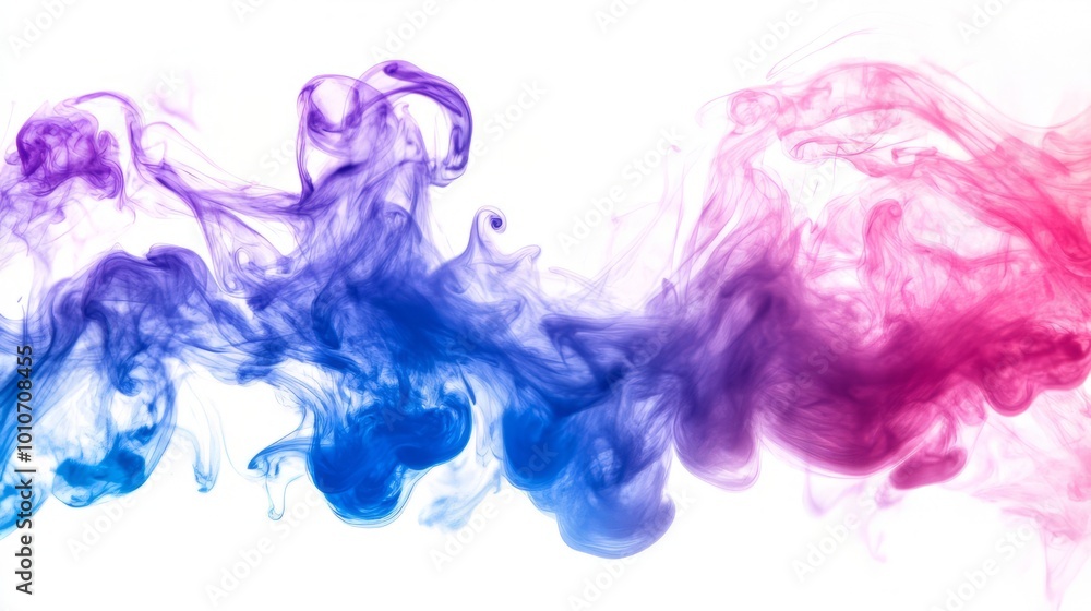 Vibrant Fluid Smoke Explosion of Color and Motion for or Conceptual Designs Vibrant Fluid Smoke Explosion of Color and Motion for or Conceptual Designs