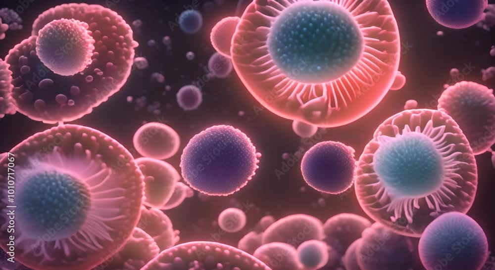 3d rendered illustration of a bacteria 3d rendered illustration of a bacteria