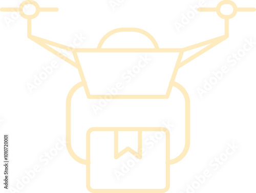 Drone Delivery Icon