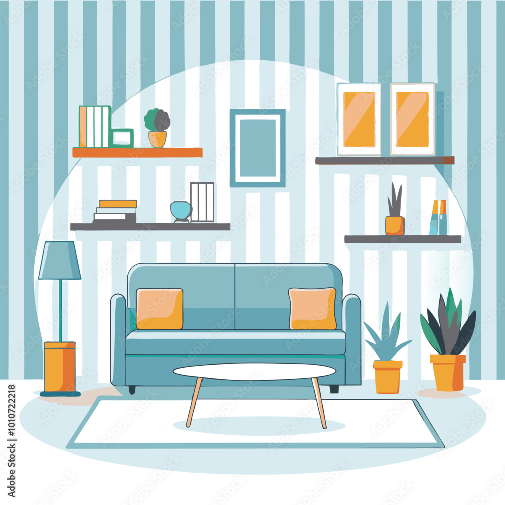 Fototapeta premium Colorful Sofa Collection Modern Designs Styles