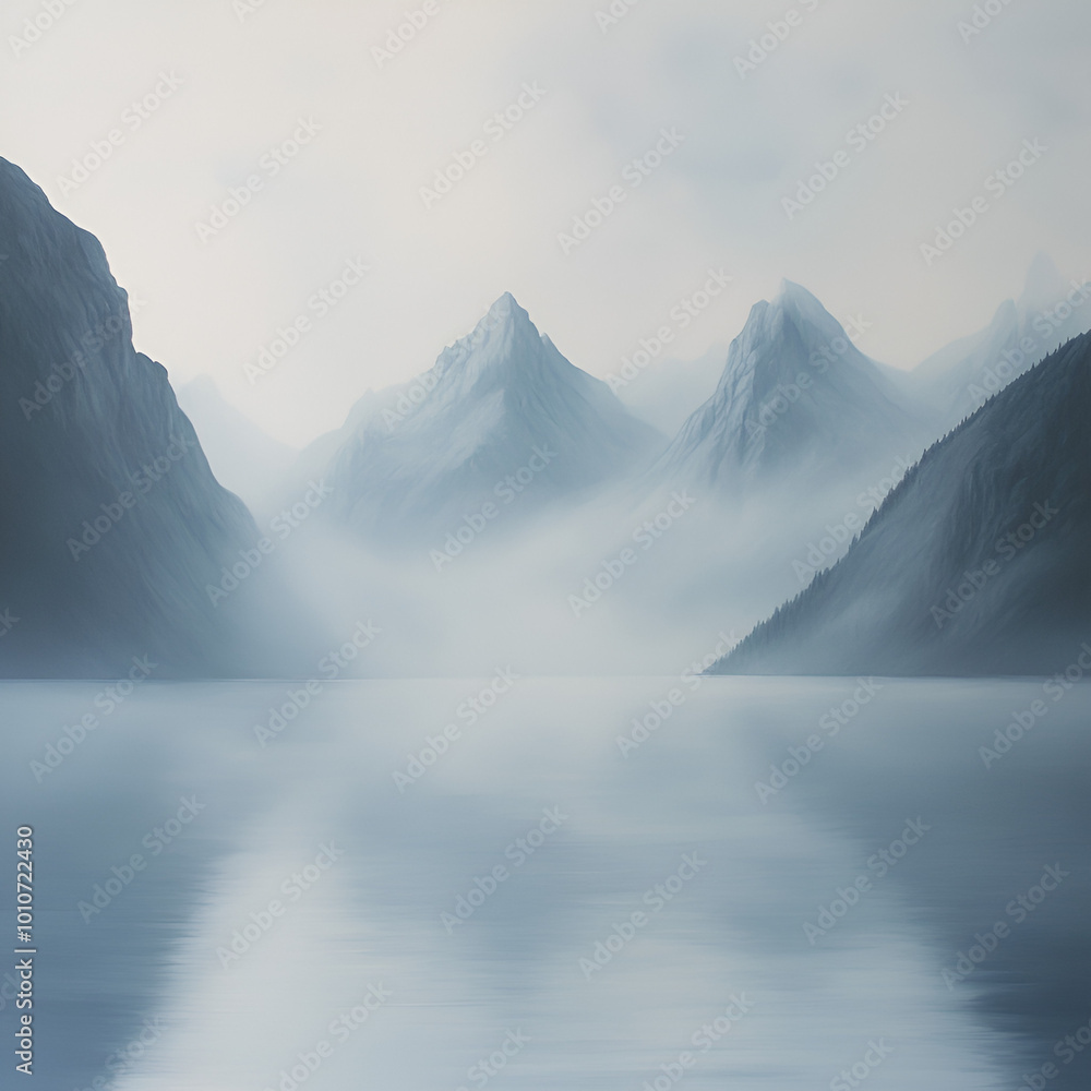Atmospheric Mountain Peaks Atmospheric Mountain Peaks