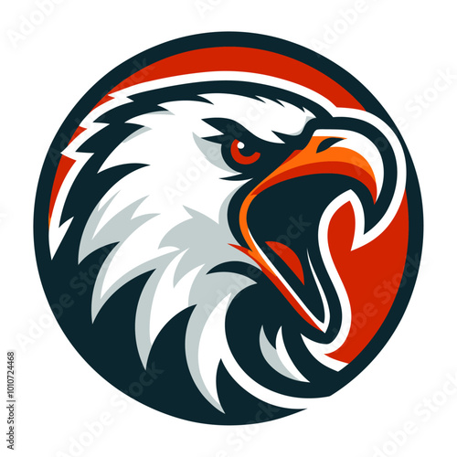 Wallpaper Mural Bald eagle vector and illustration Torontodigital.ca