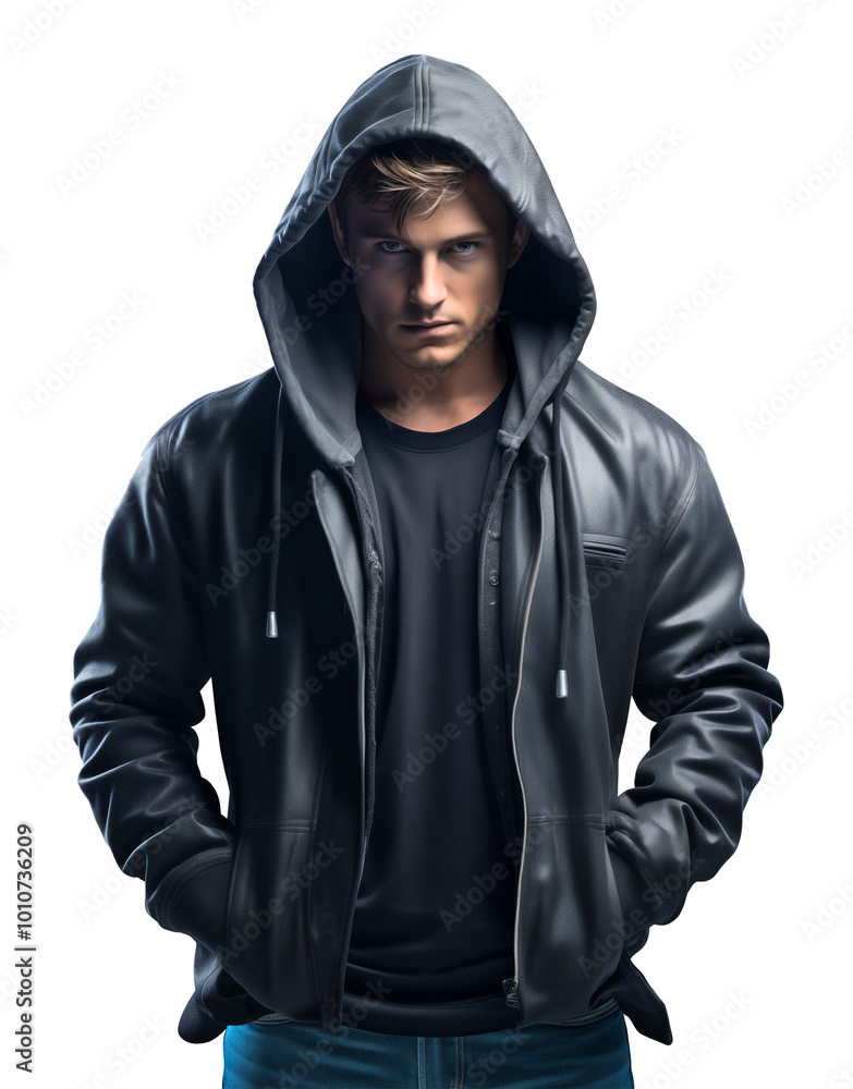 Man in Hoodie Isolated on Transparent Background PNG
Man in Hoodie Isolated on Transparent Background PNG