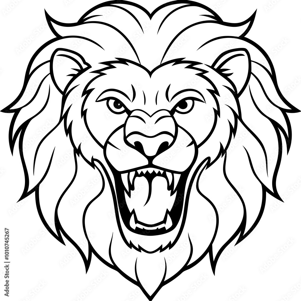 Roaring Lion Vector Illustration Bared Teeth in Stunning Animal Artwork
Roaring Lion Vector Illustration Bared Teeth in Stunning Animal Artwork