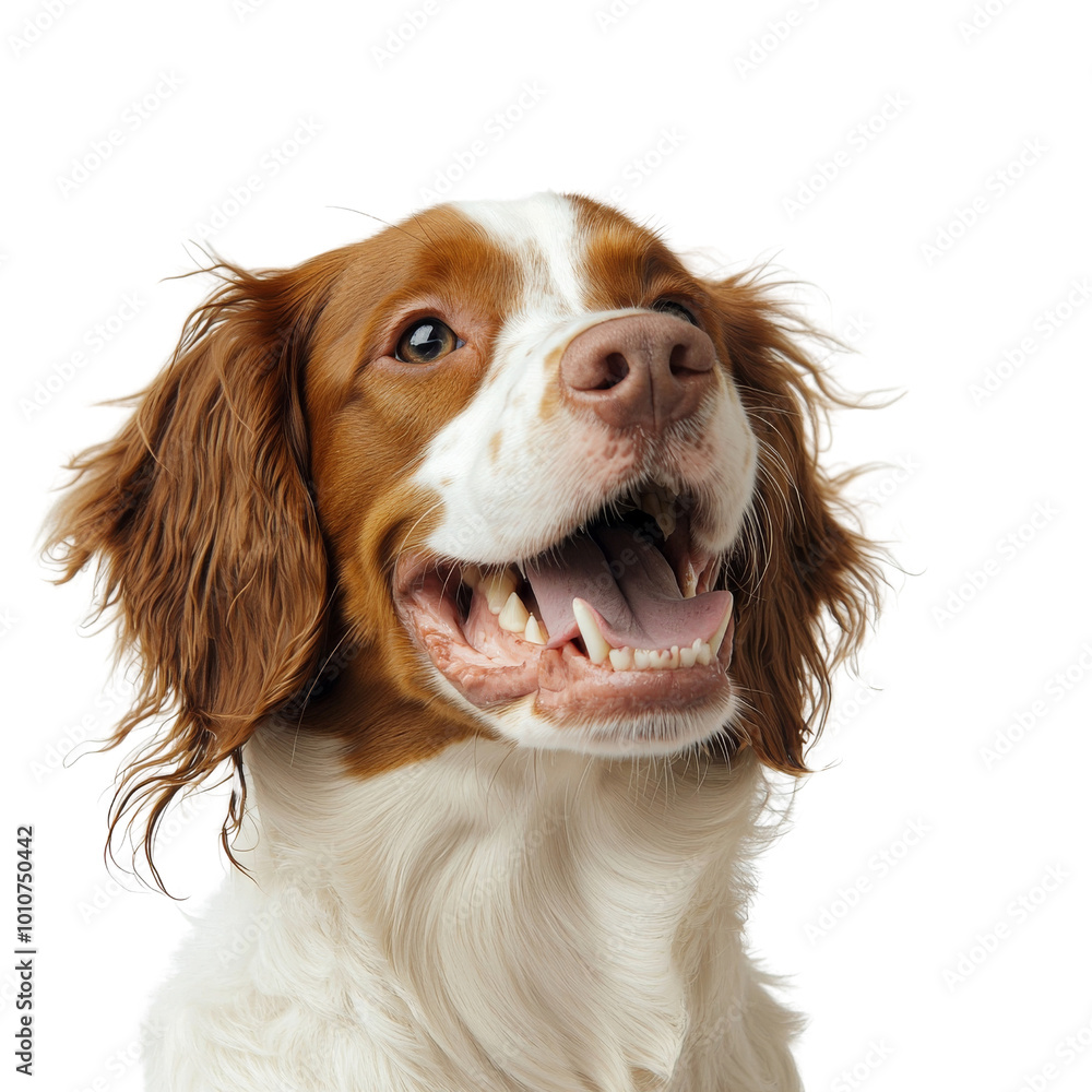 Happy Dog Displaying Playful Expression and Joyful Nature. Happy Dog Displaying Playful Expression and Joyful Nature.