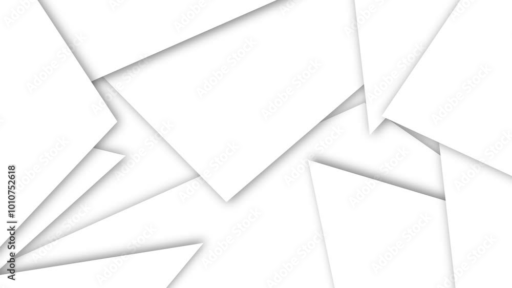 White abstract animation background Animated shapes. White abstract animation background Animated shapes.