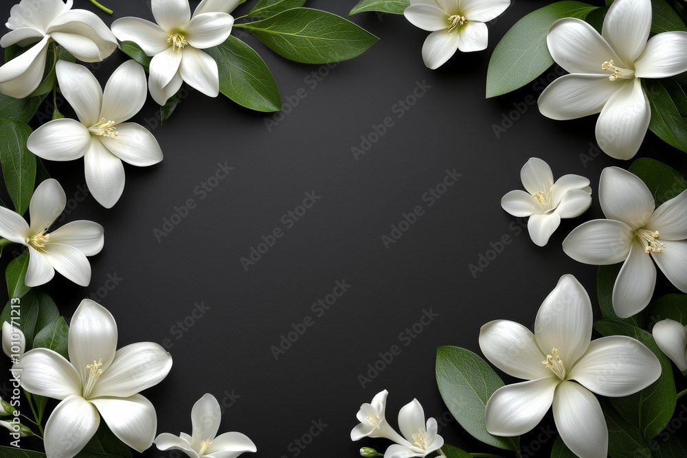 Top View of a Commemorative Wreath in a Respectful Design. Top View of a Commemorative Wreath in a Respectful Design.