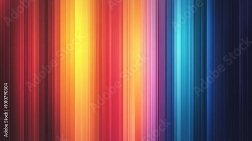 Colorful Vertical Stripes Background