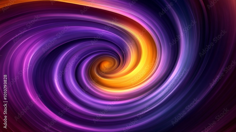 Vibrant Swirl of Color Art Vibrant Swirl of Color Art