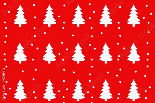 Festive Trees Pattern