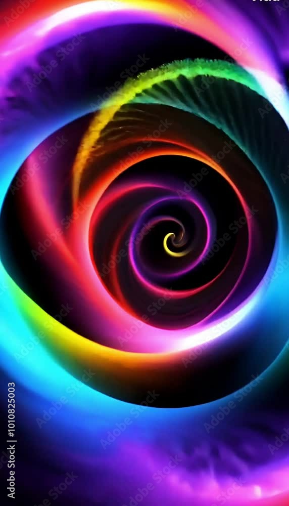3d abstract futuristic colorful neon like a galaxy rotating to form a vortex on a black background, suitable for background or wallpaper 3d abstract futuristic colorful neon like a galaxy rotating to form a vortex on a black background, suitable for background or wallpaper