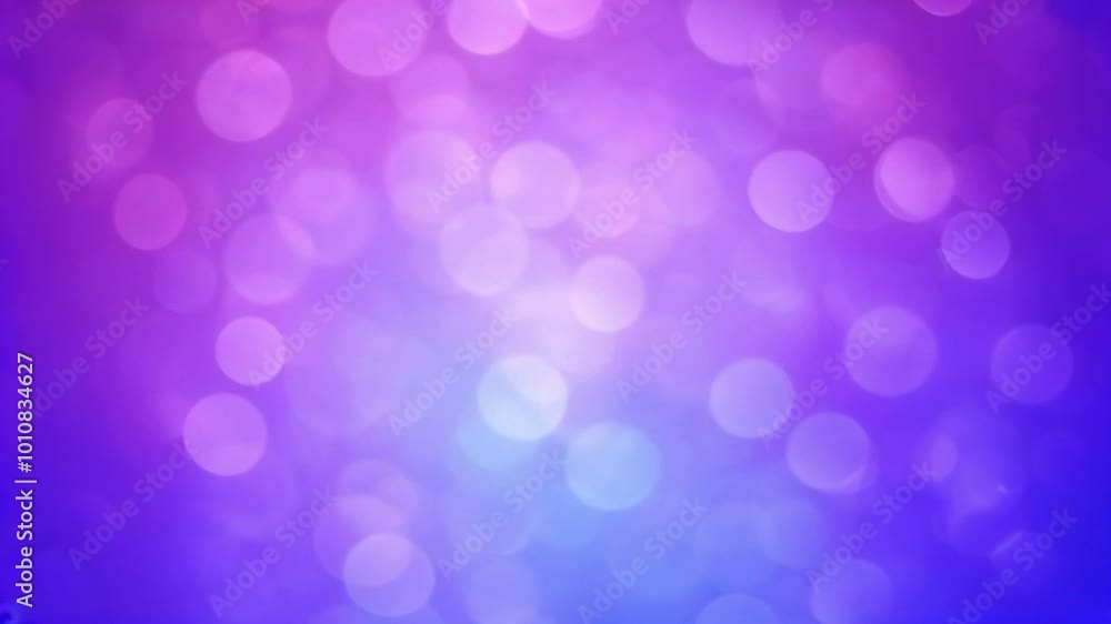 Animation of fantasy purple background with bokeh effect and soft gradient Animation of fantasy purple background with bokeh effect and soft gradient