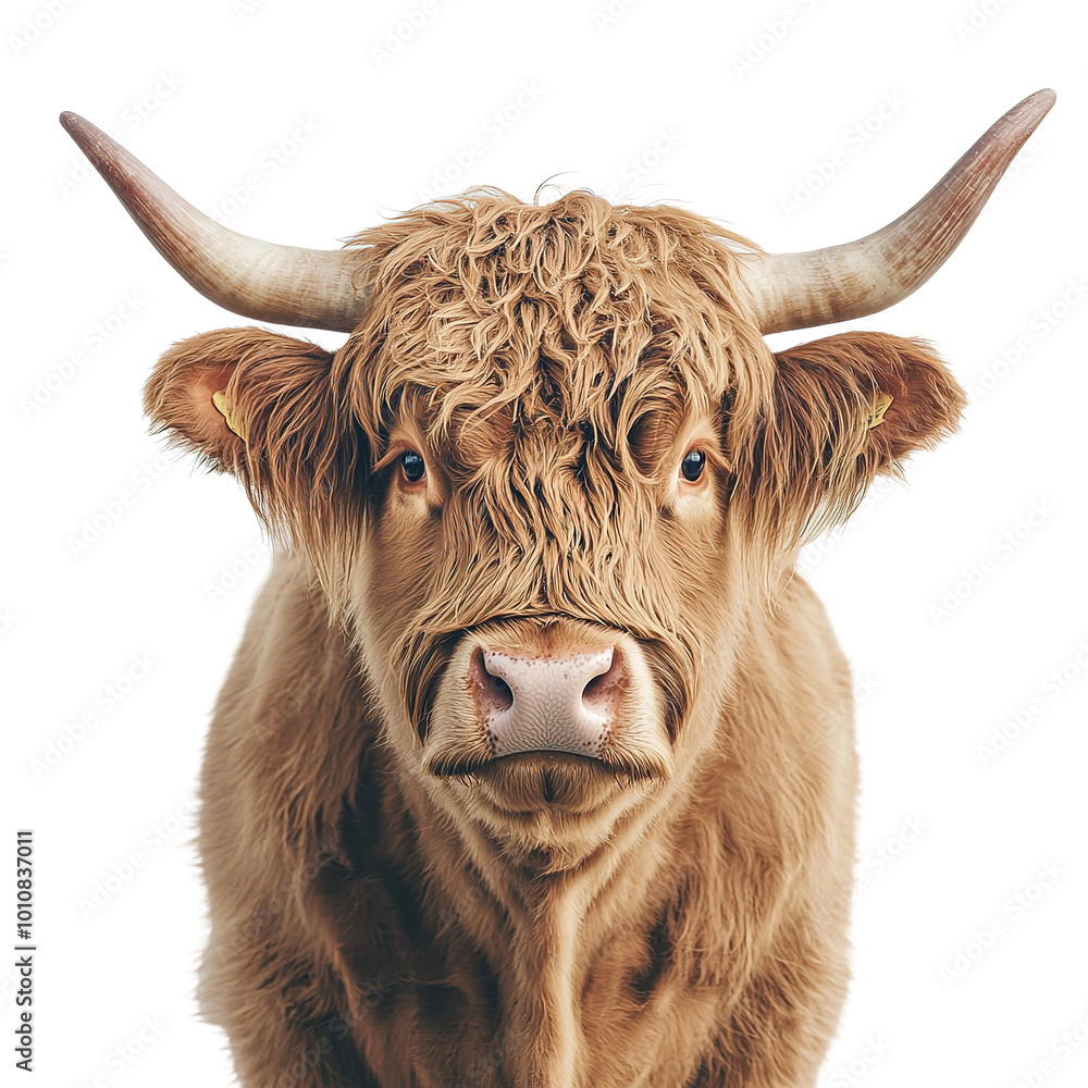 a highland cattle isolated on a transparent background a highland cattle isolated on a transparent background