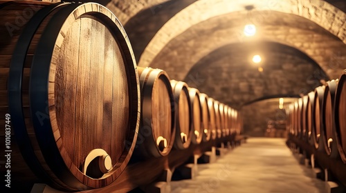 Ancient Winemaking Art  Traditional Brewing in Winery Setting