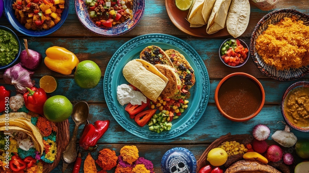 Delightful Mexican Feast: A Vibrant Culinary Celebration Delightful Mexican Feast: A Vibrant Culinary Celebration