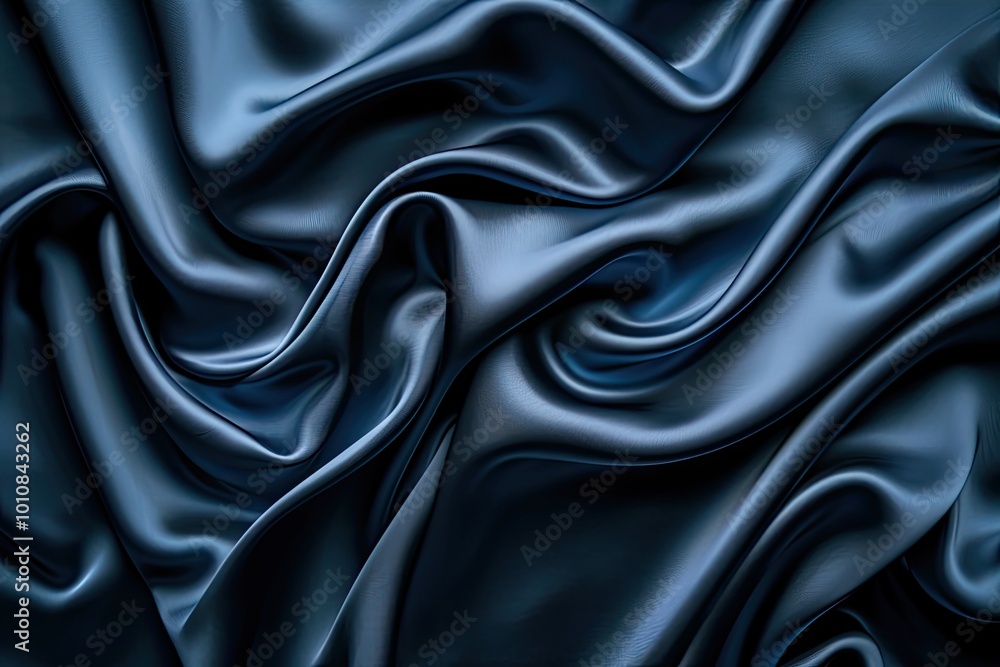 Elegant silk blue background. Background texture. Elegant silk blue background. Background texture.