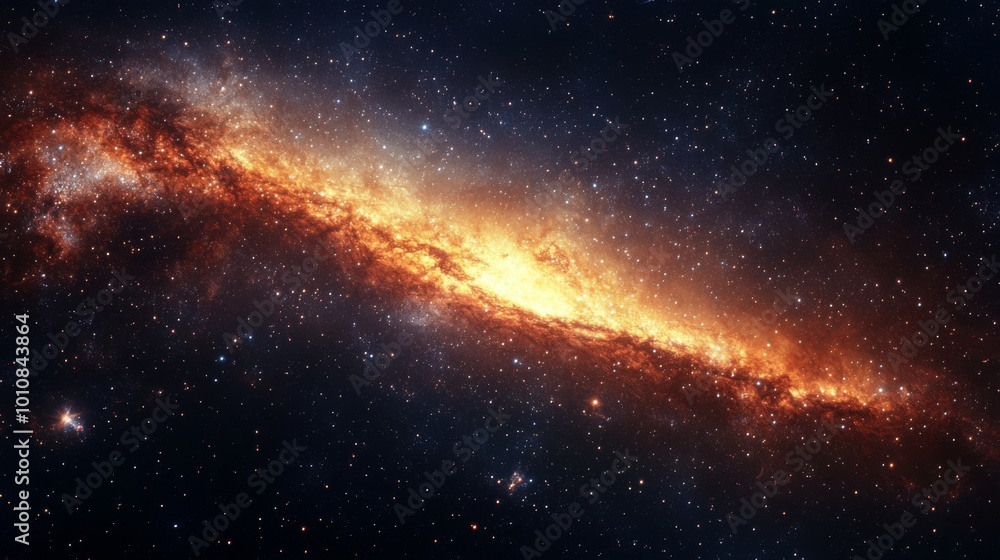 Fototapeta premium Spectacular Galactic Core