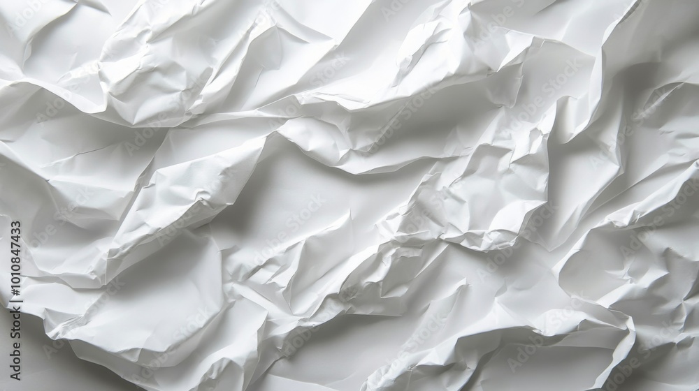Crumpled Paper Texture Crumpled Paper Texture