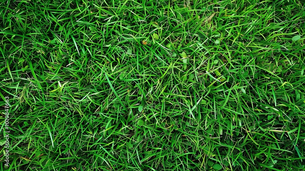 A neatly trimmed lawn with vibrant green grass, perfect for a summer background A neatly trimmed lawn with vibrant green grass, perfect for a summer background