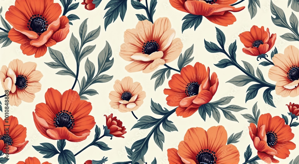 seamless floral pattern seamless floral pattern