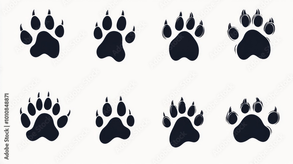 Animal Paw Prints Graphic Animal Paw Prints Graphic