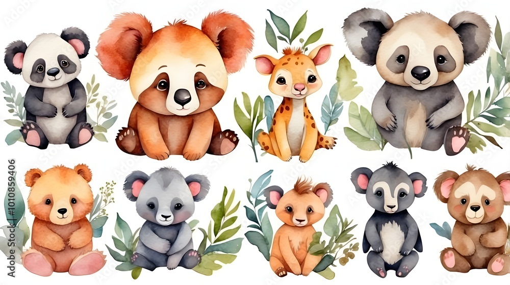 collection of animals collection of animals