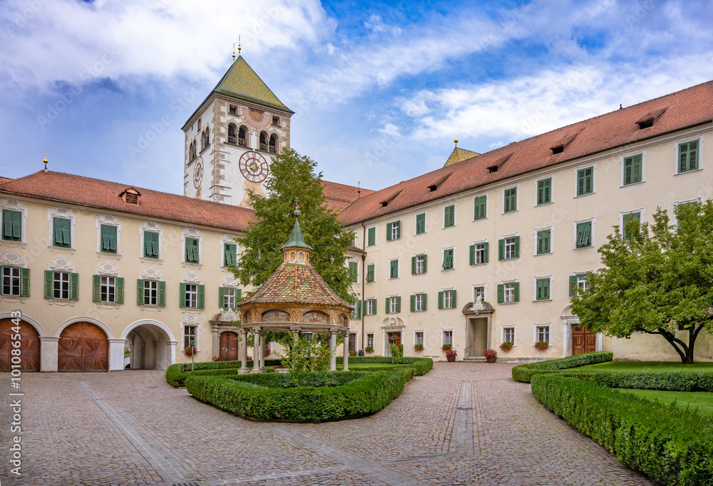 The Augustinian abbey of Novacella in Brixen, Italy. The Augustinian abbey of Novacella in Brixen, Italy.
