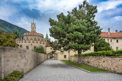 The Augustinian abbey of Novacella  in  Brixen, Italy. photo