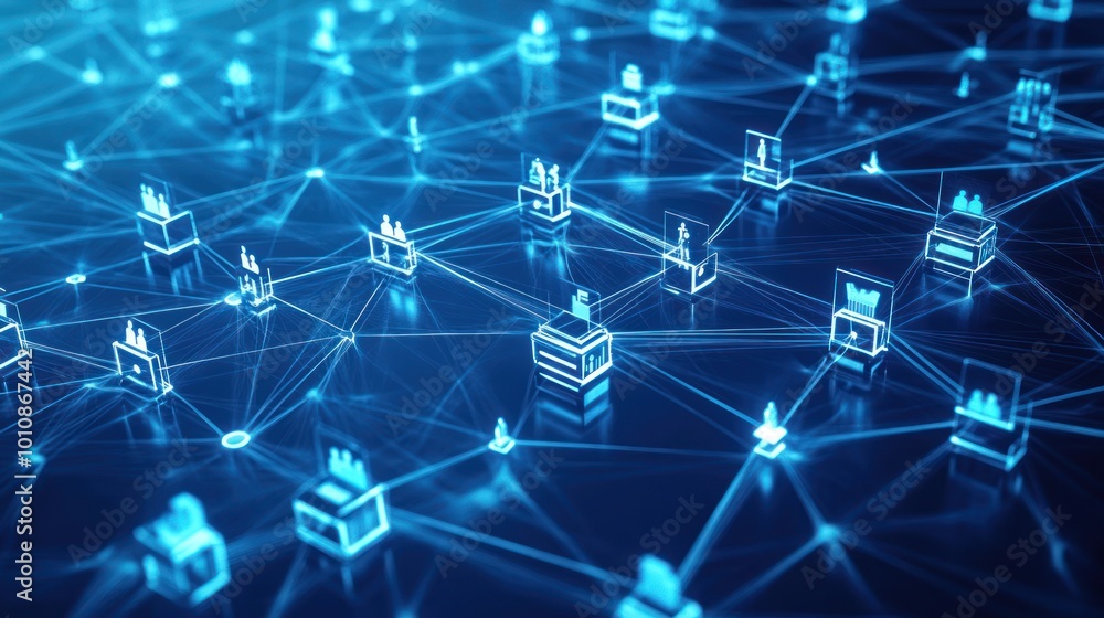 Interconnected Network of Digital Stores