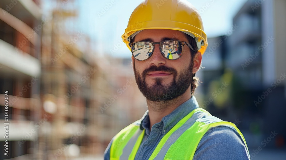 Construction Worker Portrait Construction Worker Portrait