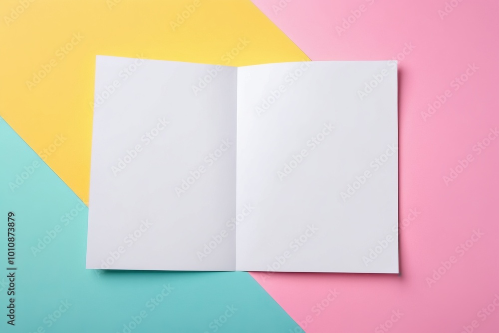 A white note paper on a pink solid background with a blank message pad for reminders and memos, perfect for office or business use A white note paper on a pink solid background with a blank message pad for reminders and memos, perfect for office or business use