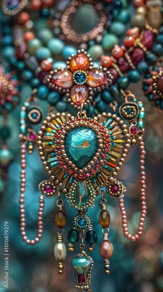 Bohemian jewelry with intricate designs, artistic and vibrant, Artisan, Soft hues, Photograph, Handmade beauty Bohemian jewelry with intricate designs, artistic and vibrant, Artisan, Soft hues, Photograph, Handmade beauty