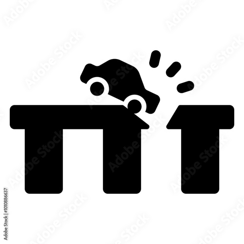 car accident icon