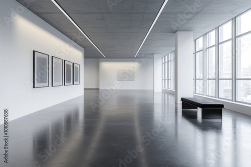 Modern Art Gallery Interior Design