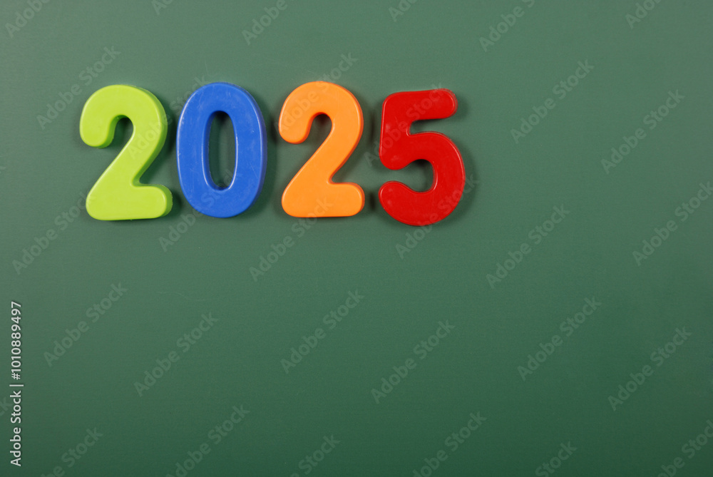 Letters on a magnetic board Letters on a magnetic board