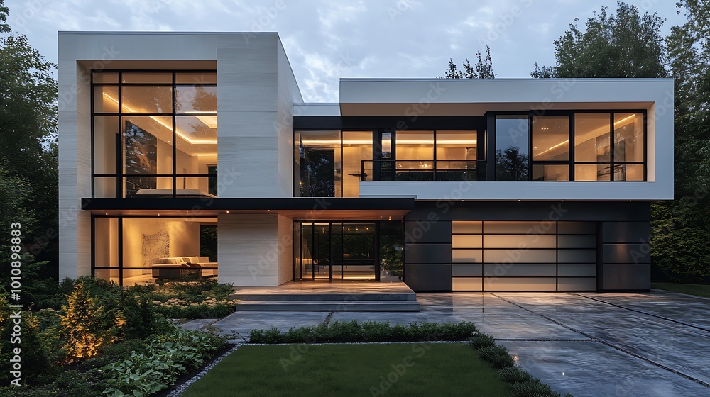 Luxury modern house minimalist concept design Luxury modern house minimalist concept design