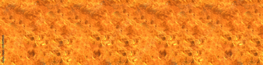 Seamless long banner, Fire flame texture. Blaze flames background. Seamless long banner, Fire flame texture. Blaze flames background.