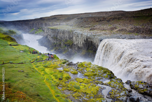 Dettifoss waterfall in Vatn...