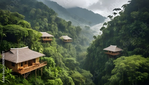 village in the mountains