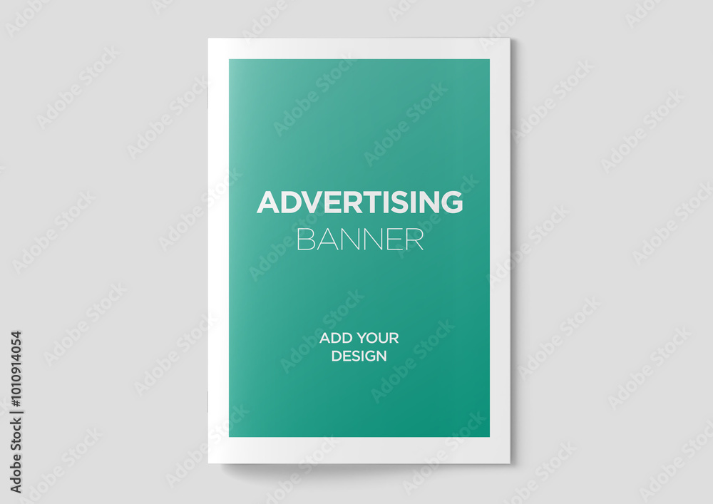 Newspaper Advertising Magazine Brochure Mockup 3D Rendering Newspaper Advertising Magazine Brochure Mockup 3D Rendering