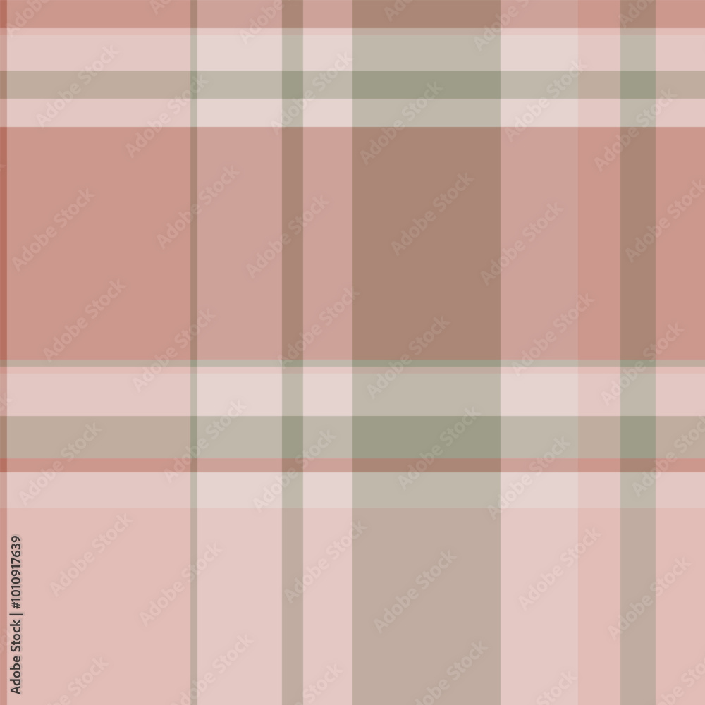 Fototapeta premium Commercial fabric check pattern, home plaid textile vector. Invite tartan background texture seamless in light and pastel colors.