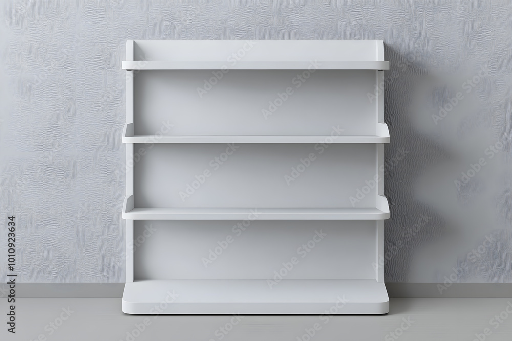 3d White Empty Product Display For Supermarket With Shelves mock up Isolated on white background. Retail shelf, ,display mockup. 3d White Empty Product Display For Supermarket With Shelves mock up Isolated on white background. Retail shelf, ,display mockup.