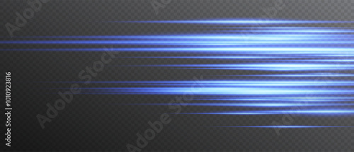 Laser lines. Neon light. Neon speed lines. Glowing light lines. Fast, dynamic stripes with flashes of light and sparks. Perfect for backgrounds, tech designs, Glowing stripes. Laser beams. Neon light 