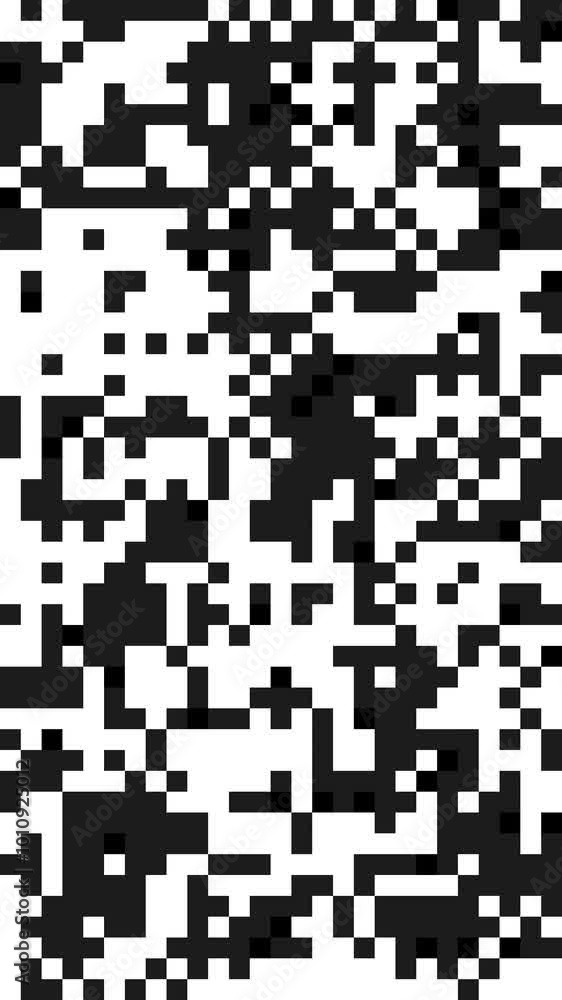 Abstract pixel retro 8bit noise static, square black and white animated retro video game pixelated background, seamless looped vj pattern overlay texture Abstract pixel retro 8bit noise static, square black and white animated retro video game pixelated background, seamless looped vj pattern overlay texture