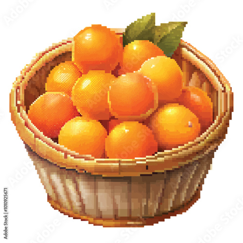 basket of oranges