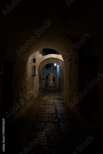 The White City  La Citta Bianca  Ostuni  Puglia  Apulia  Italy