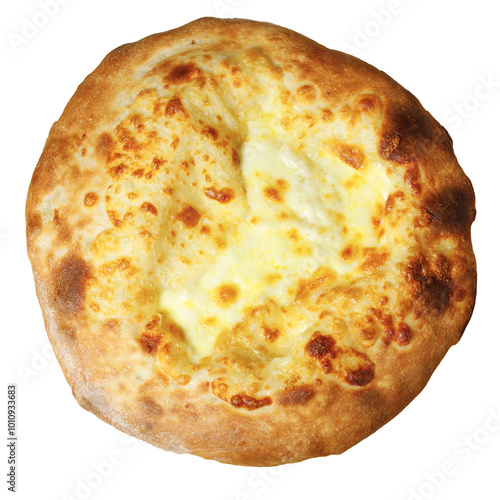 Pizza according to the Georgian recipe.