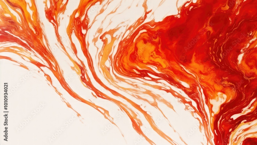 Red, orange and gold Marble ink abstract art background. Luxury abstract fluid art painting ink technique Red, orange and gold Marble ink abstract art background. Luxury abstract fluid art painting ink technique