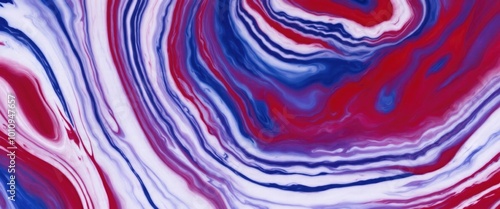 Maroon and blue color with liquid fluid Abstract marbled texture painting background