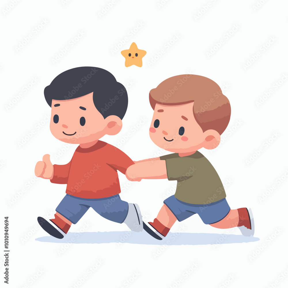 flat illustration of a person character raising a thumbs up flat illustration of a person character raising a thumbs up